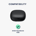 Silikon Hülle für Anker Soundcore P20i Don't touch my Headphones