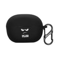 kwmobile Hülle kompatibel mit Anker Soundcore P3i Hülle - Silikon Kopfhörer Schutzhülle Case Cover Weiß Schwarz Schwarz Weiß  [dsg01]