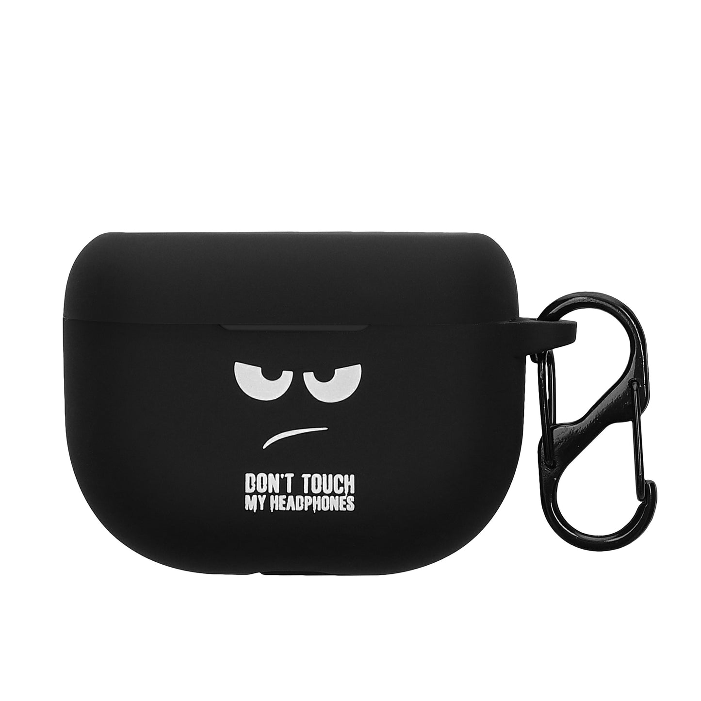 kwmobile Hülle kompatibel mit Jabra Elite 8 Active Hülle - Silikon Kopfhörer Schutzhülle Case Cover Weiß Schwarz Schwarz Weiß  [dsg01]
