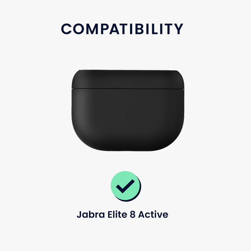 Silikon Hülle für Jabra Elite 8 Active Don't touch my Headphones