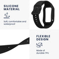 kwmobile Sportarmband kompatibel mit Xiaomi Smart Band 8 Pro / Band 9 Pro / Redmi Watch 5 / Redmi Watch 4 - Armband für Fitnesstracker - mit Schutz Bumper