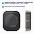 kwmobile Glas Hülle für CMF by Nothing Watch Pro (D395) Schutzhülle Fullbody Fitnesstracker Case Set