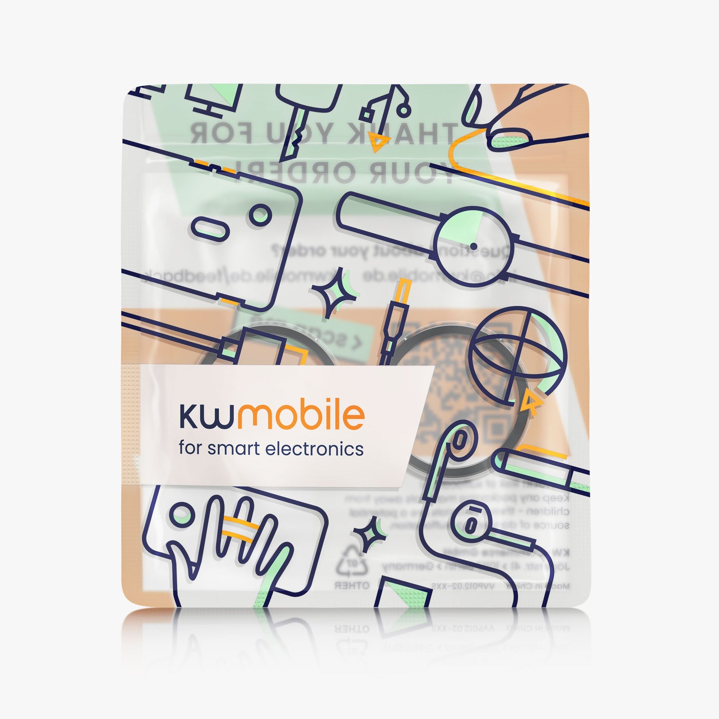 kwmobile Glas Hülle für Garmin Lily 2 Schutzhülle Fullbody Fitnesstracker Case Set