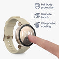 kwmobile Glas Hülle für Garmin Lily 2 Schutzhülle Fullbody Fitnesstracker Case Set