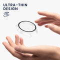 kwmobile Glas Hülle für Xiaomi Watch 2 Schutzhülle Fullbody Fitnesstracker Case Set
