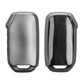 kwmobile Autoschlüssel Hülle kompatibel mit Kia 3-Tasten Smart Key Autoschlüssel - Schlüsselhülle Silikon Cover - Schwarz Schwarz  [dsg01]
