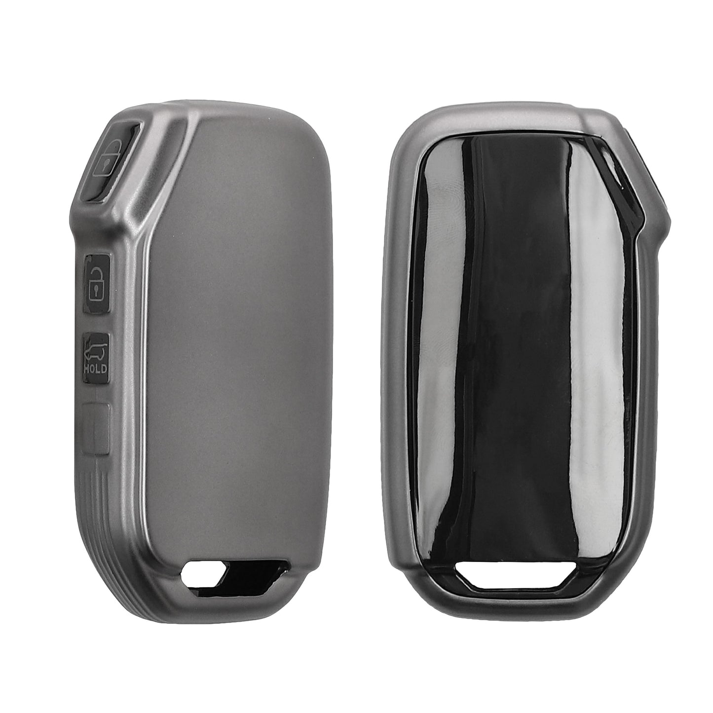 kwmobile Autoschlüssel Hülle kompatibel mit Kia 3-Tasten Smart Key Autoschlüssel - Schlüsselhülle Silikon Cover