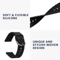 kwmobile Ersatzarmband kompatibel mit Garmin Forerunner 55 Armband