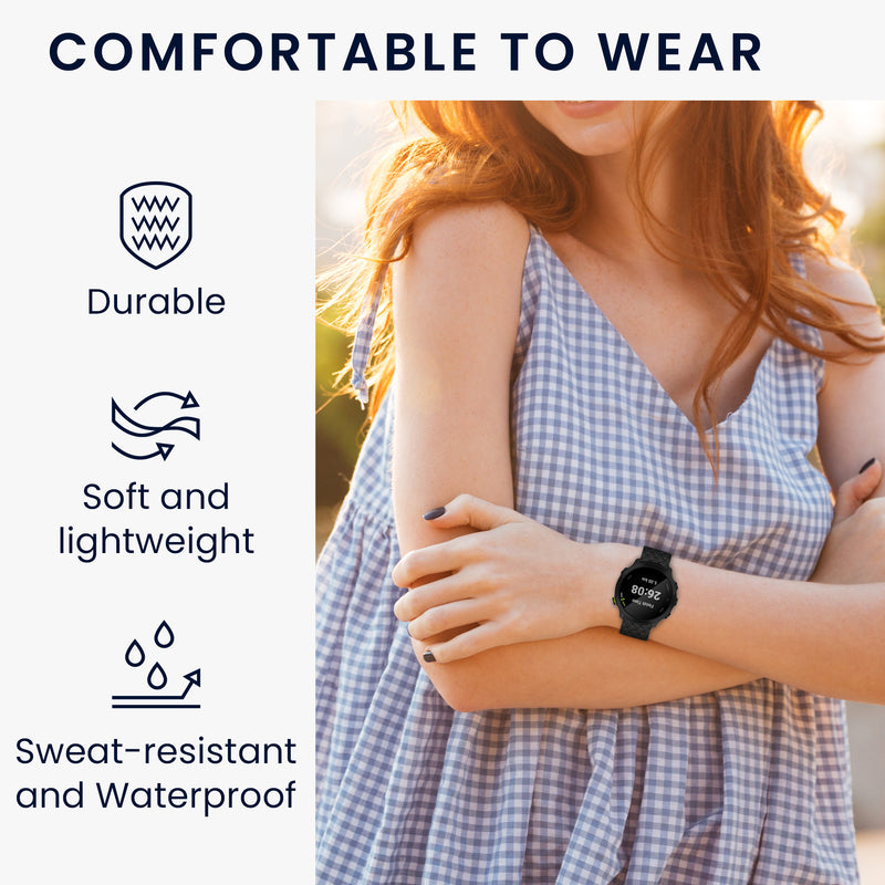 kwmobile Ersatzarmband kompatibel mit Garmin Forerunner 55 Armband