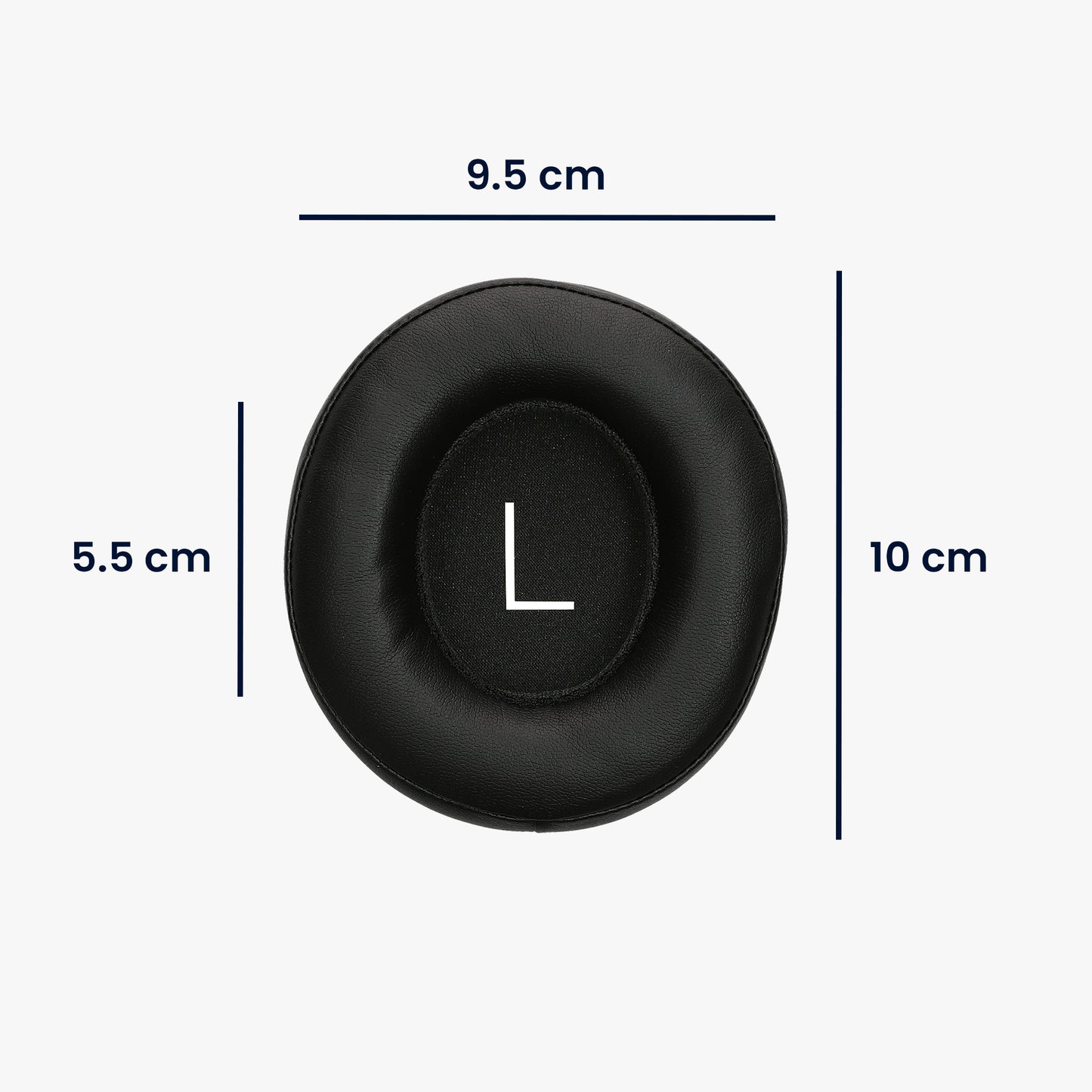 kwmobile Ohr Polster für Shure AONIC 50 / SRH 1540 Ohrpolster Ersatz Kopfhörer Ersatzteile Over Ear Headphones