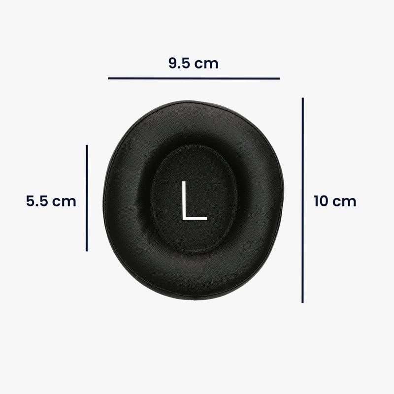 kwmobile Ohr Polster für Shure AONIC 50 / SRH 1540 Ohrpolster Ersatz Kopfhörer Ersatzteile Over Ear Headphones