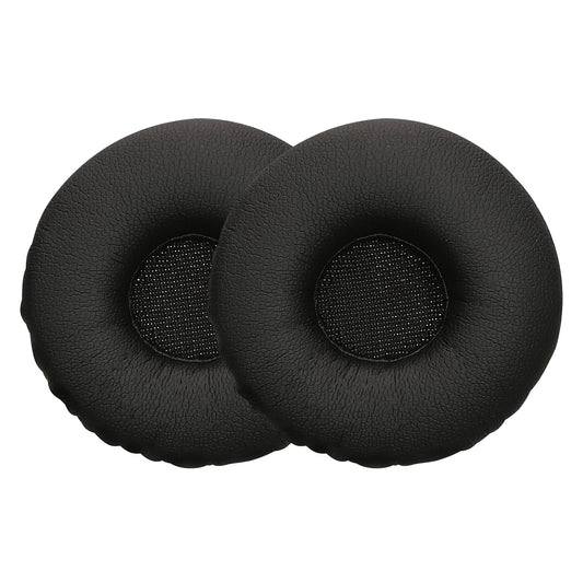 kwmobile 2x Ohr Polster für Jabra Biz 2300 USB Duo / Biz 2300 QD / Biz 2300 USB MS Ohrpolster - Ersatz Ohrpolster - Kopfhörer Ersatzteile - Kopfhörer Ersatzpolster für Over Ear Headphones Schwarz  