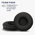 kwmobile Ohr Polster für Jabra Biz 2300 USB Duo / Biz 2300 QD / Biz 2300 USB MS Ohrpolster Ersatz Ohrpolster Kopfhörer Ersatzteile Kopfhörer Ersatzpolster für Over Ear Headphones