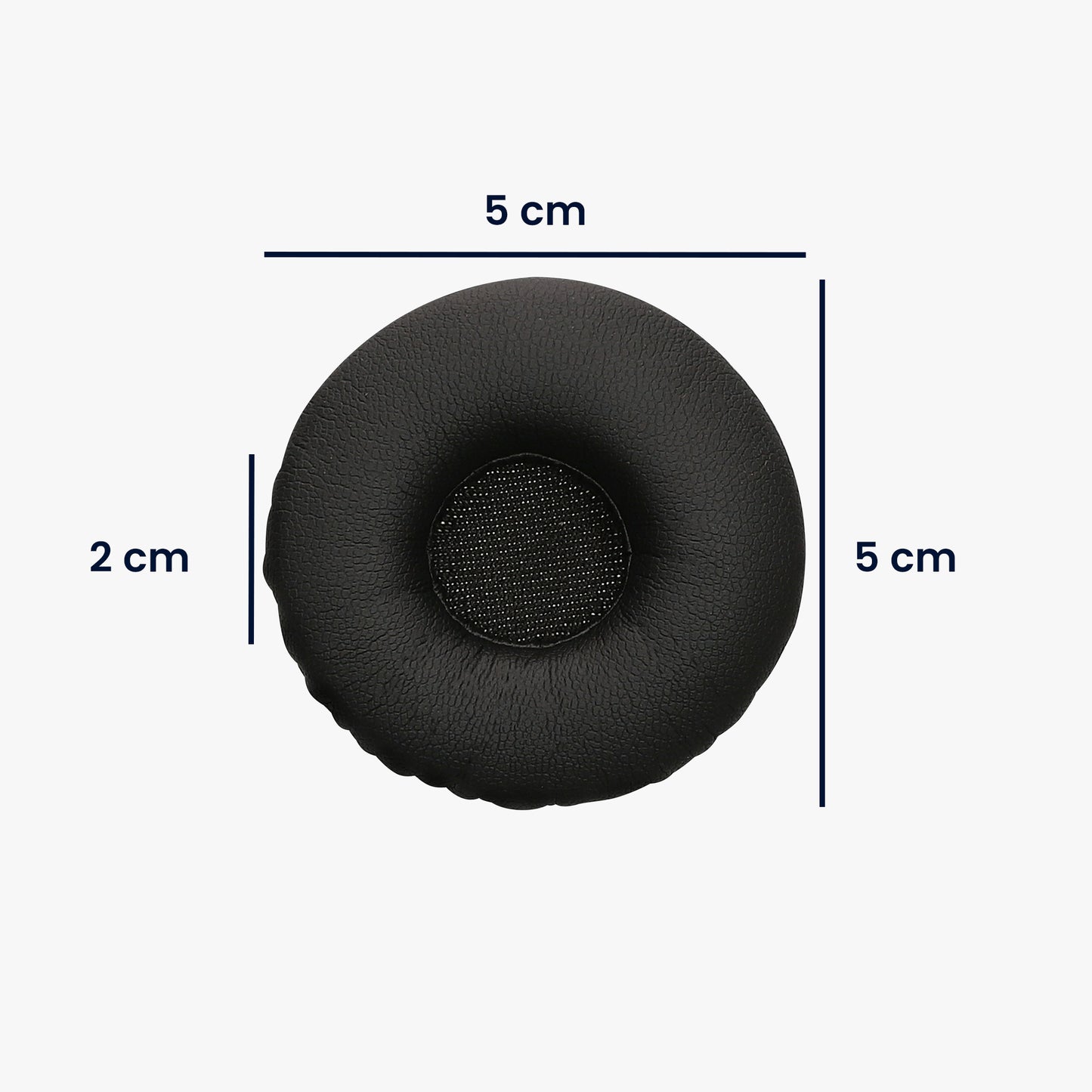 kwmobile Ohr Polster für Jabra Biz 2300 USB Duo / Biz 2300 QD / Biz 2300 USB MS Ohrpolster Ersatz Ohrpolster Kopfhörer Ersatzteile Kopfhörer Ersatzpolster für Over Ear Headphones