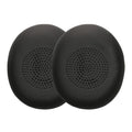 kwmobile 2x Ohr Polster für Jabra Jabra Elite 45h / Evolve2 65 / Evolve2 40 Ohrpolster - Ersatz Ohrpolster - Kopfhörer Ersatzteile - Kopfhörer Ersatzpolster für Over Ear Headphones Schwarz  