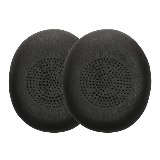 kwmobile 2x Ohr Polster für Jabra Jabra Elite 45h / Evolve2 65 / Evolve2 40 Ohrpolster - Ersatz Ohrpolster - Kopfhörer Ersatzteile - Kopfhörer Ersatzpolster für Over Ear Headphones Schwarz  