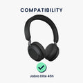 2x Ohrpolster für Jabra Jabra Elite 45h / Evolve2 65 / Evolve2 40