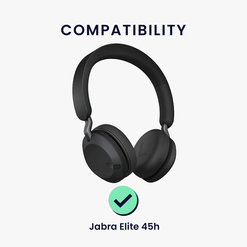 2x Ohrpolster für Jabra Jabra Elite 45h / Evolve2 65 / Evolve2 40