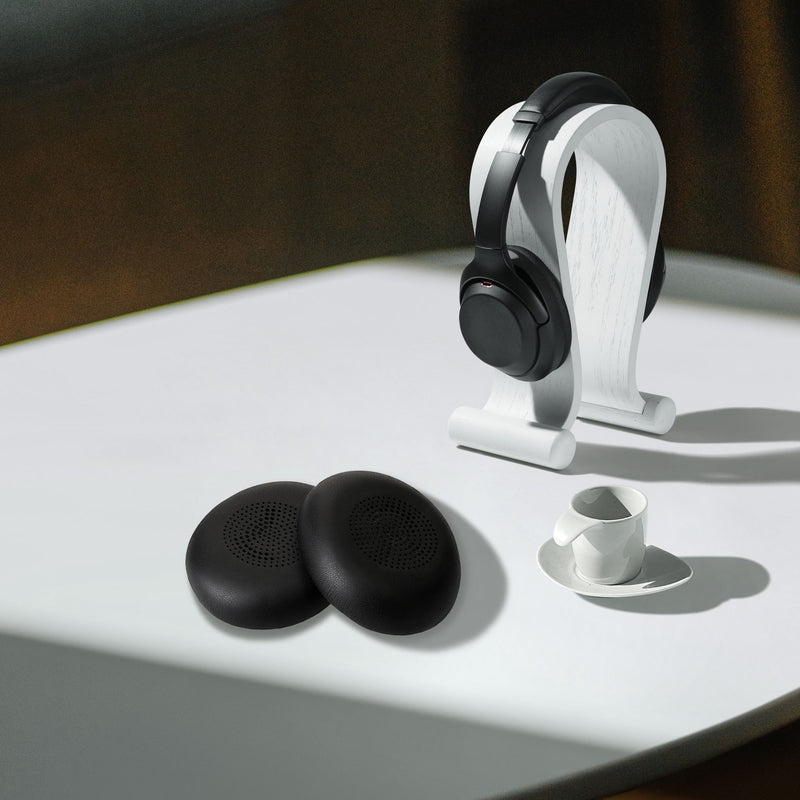 2x Ohrpolster für Jabra Jabra Elite 45h / Evolve2 65 / Evolve2 40