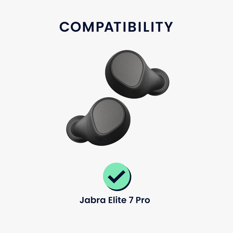 kwmobile Ersatz In Ear Kopfhörer kompatibel mit Jabra Elite 7 Pro Polster Ohrstöpsel In-Ear Ohrhörer
