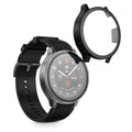 kwmobile Glas Hülle für OnePlus Watch 2 / OPPO Watch X Schutzhülle Fullbody Fitnesstracker Case Set