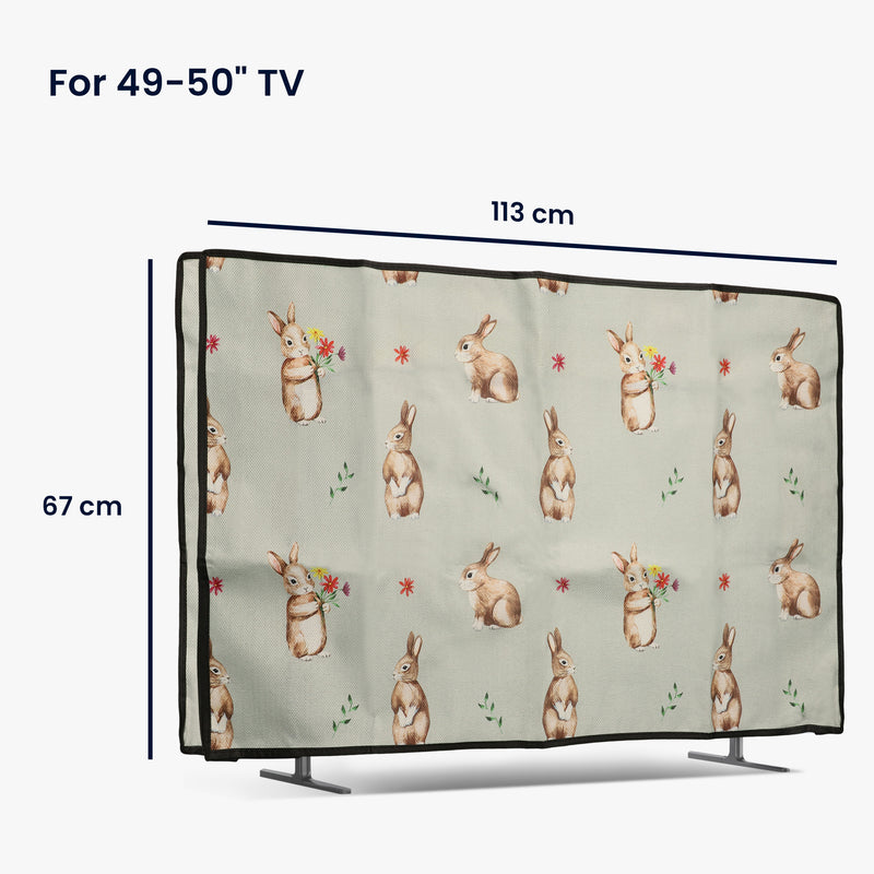 Leinen Hülle für 49-50" TV
