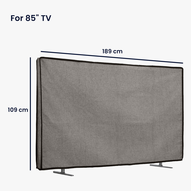 kwmobile 85" TV Abdeckung Indoor - Fernseher Hülle