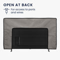 kwmobile 85" TV Abdeckung Indoor - Fernseher Hülle