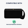 kwmobile Schutzhülle kompatibel mit Marshall Middleton Wireless Hülle - Staubhülle für Mini Lautsprecher - Speaker Cover