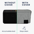 kwmobile Schutzhülle kompatibel mit Marshall Middleton Wireless Hülle - Staubhülle für Mini Lautsprecher - Speaker Cover