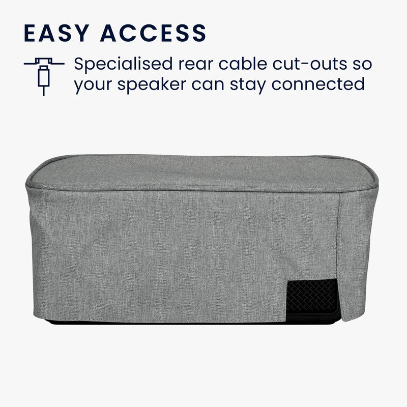 kwmobile Schutzhülle kompatibel mit Marshall Middleton Wireless Hülle - Staubhülle für Mini Lautsprecher - Speaker Cover