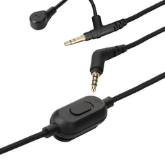 kwmobile Kopfhörerkabel für Sony WH-1000XM5 / WH-1000XM4 / MDR-100ABN / V-MODA - Ersatz Kabel 200 cm Mikrofon