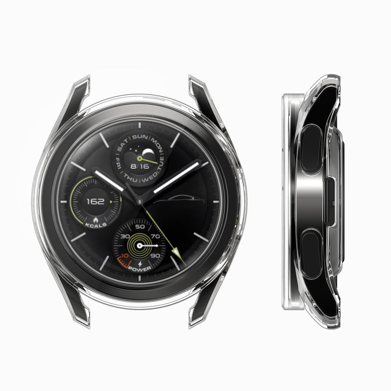 kwmobile Silikon Hülle für Xiaomi Watch S3 Schutzhülle Fullbody Display Cover Set