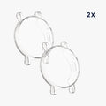 kwmobile Silikon Hülle für Huawei Watch GT4 41mm Schutzhülle Fullbody Display Cover Set