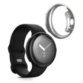 kwmobile Schutzhülle für Google Pixel Watch 2 / Pixel Watch 1 Fullbody Display Cover Set