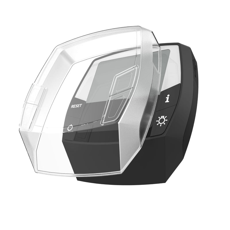 kwmobile EBike Fahrrad Computer Case kompatibel mit Bosch Intuvia Hülle - transparentes Fahrrad GPS Navi Cover - Transparent Transparent  