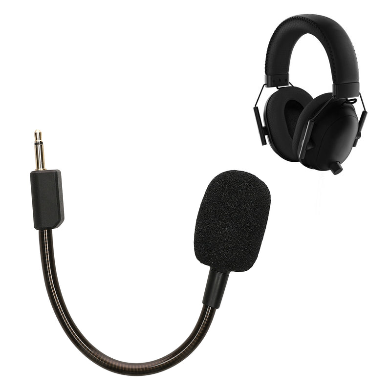 kwmobile Ersatz Kopfhörer Mikrofon kompatibel mit Razer Blackshark V2 / V2 Pro / V2 SE Headset - Gaming Headphones Mikrofon mit 3,5 mm Klinkenstecker