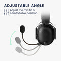 kwmobile Ersatz Kopfhörer Mikrofon kompatibel mit Razer Blackshark V2 / V2 Pro / V2 SE Headset - Gaming Headphones Mikrofon mit 3,5 mm Klinkenstecker