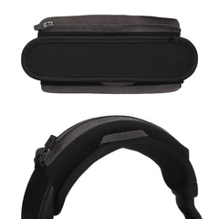 kwmobile Kopfband Abdeckung kompatibel mit Bose Quiet Comfort 35 / 35 II / 25 / QC 35 / QC 35 II / QC 25 Case - Nylon Stirnband Polster - Kopfhörer Schutz - Schwarz Schwarz  