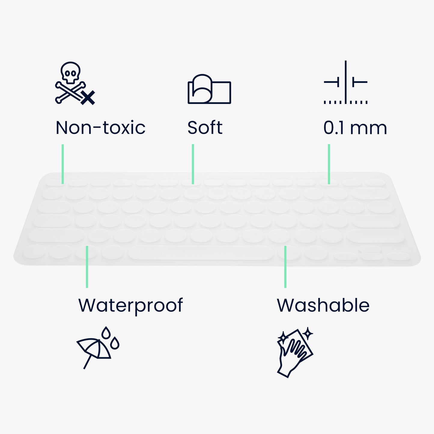 Tastaturschutz für Logitech K380