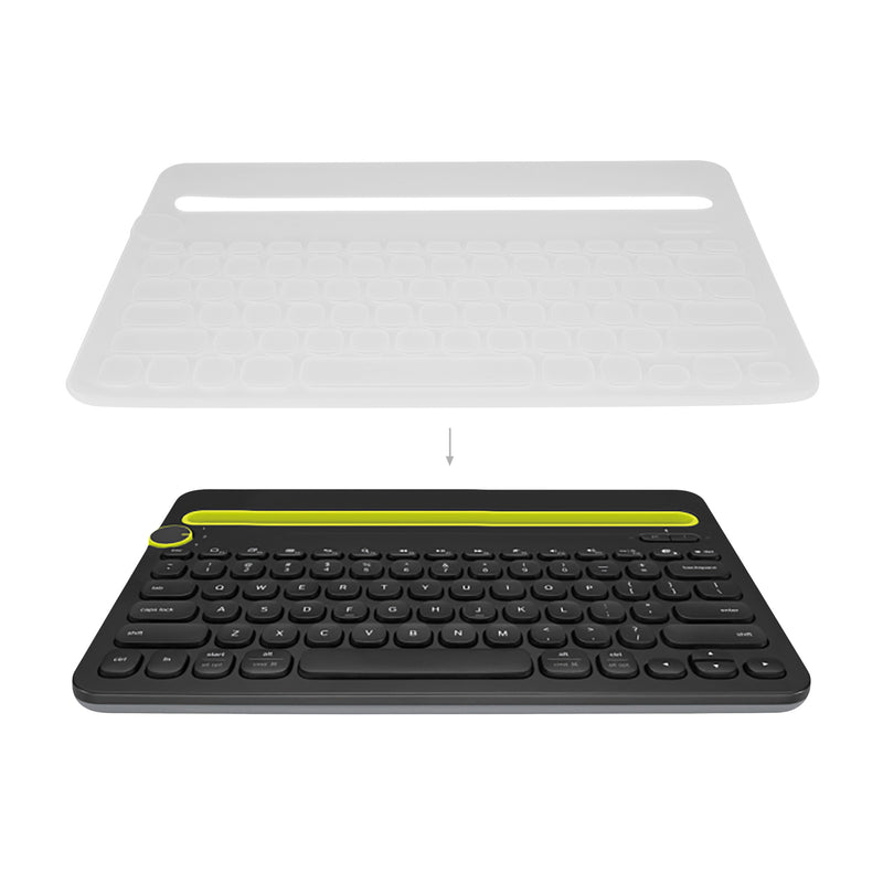 kwmobile Tastaturschutz für Logitech K480 - QWERTY US Keyboard Cover Abdeckung