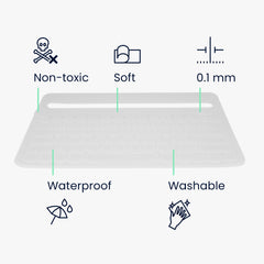 kwmobile Tastaturschutz für Logitech K480 - QWERTY US Keyboard Cover Abdeckung - Transparent - Sonstiges