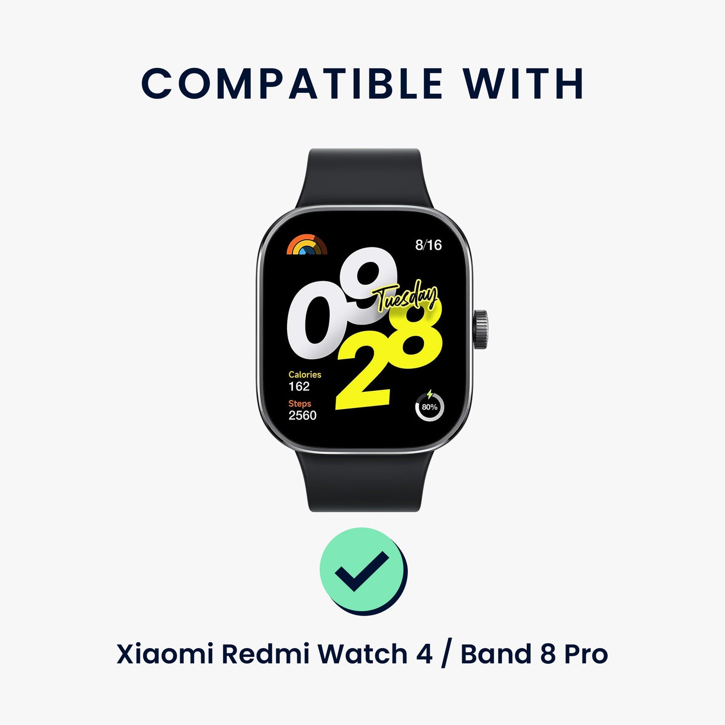 Armband für Xiaomi Smart Band 8 Pro / Band 9 Pro / Redmi Watch 5 / Redmi Watch 4