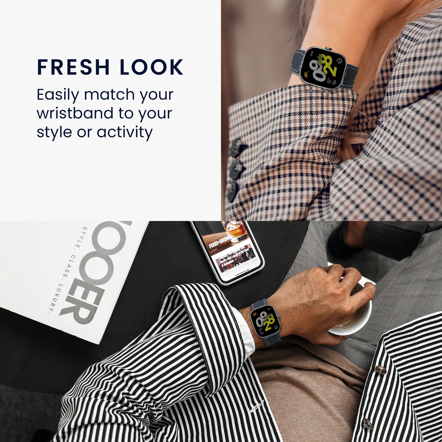 Armband für Xiaomi Smart Band 8 Pro / Band 9 Pro / Redmi Watch 5 / Redmi Watch 4