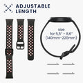 kwmobile Uhrenarmband für Samsung Galaxy Fit 3 Armband Fitnesstracker Band Set Ersatzarmband Smartwatch