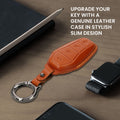 kwmobile Premium Autoschlüssel Schutzhülle kompatibel mit BYD Atto 3 / Sealion / Han / Tang / Dolphin / Seal Hülle - Schlüssel Tasche