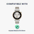 kwmobile Schutzglas kompatibel mit Huawei Watch GT4 41mm Folie - Hart Glas Schutzfolie für Smartwatch - Displayschutz für Fitness Tracker