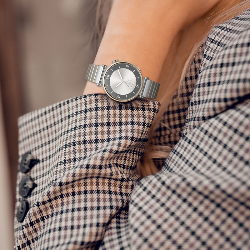 kwmobile Schutzglas kompatibel mit Huawei Watch GT4 41mm Folie - Hart Glas Schutzfolie für Smartwatch - Displayschutz für Fitness Tracker