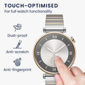 kwmobile Schutzglas kompatibel mit Huawei Watch GT4 41mm Folie - Hart Glas Schutzfolie für Smartwatch - Displayschutz für Fitness Tracker