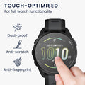 kwmobile Schutzglas kompatibel mit Garmin Forerunner 165 / Forerunner 165 Music Folie Displayschutz für Fitness Tracker